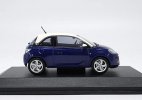 1:43 Scale Blue Diecast Opel Adam JAM Model