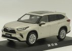 White /Black /Deep Blue /Silver Diecast Toyota Highlander Model