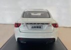 White / Brown 1:18 Scale Diecast 2015 Geely Borui Model