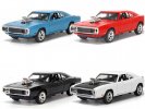 Kids 1:32 Black / Red / Blue / White Diecast Dodge Challenger