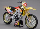 1:12 Scale Colorful NEWRAY Diecast Suzuki RM-Z450 Model