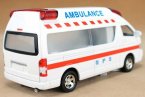 Pull-Back Function 1:32 Scale White Kids Toyota Ambulance Toy