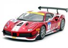 1:24 Scale Diecast Ferrari 488 Challenge Formula Racing Model