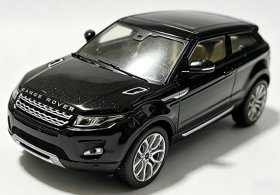 Black 1:43 Scale IXO Diecast Land Rover Evoque Model