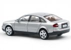 Silver 1:64 Scale 2nd gen Diecast Audi A6 C5 Car Model