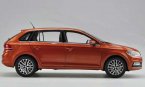 1:18 Orange / White / Brown Diecast VW Gran Santana Model