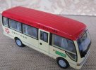 Red / Green / White Toyota Coaster Kids Coach Bus Toy