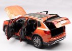 White /Blue /Orange 1:18 Scale Diecast 2019 VW Tayron SUV Model