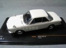 White / Champagne IXO 1:43 Diecast 1970 BMW 2000CS Model