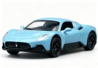 1:41 Scale Yellow / Blue Kids Diecast Maserati MC20 Car Toy