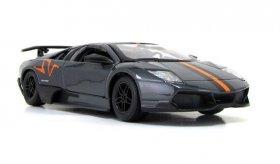 Gray 1:24 Bburago Diecast Lamborghini Murcielago SV Model