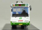 1:76 White SK5105GP NO.103 Diecast GuangZhou Trolley Bus Model