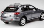 White / Gray / Red 1:18 Scale 2013 Diecast Infiniti EX25 Model