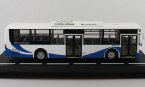 1:50 Scale Blue-White NO.780 Diecast ShangHai Daewoo Bus Model