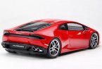 Red / Yellow 1:18 Kyosho Diecast Lamborghini Huracan LP610-4