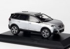 1:43 Scale NOREV Gray Diecast 2016 Peugeot 5008 GT SUV Model