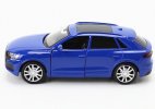 White / Blue / Yellow 1:36 Scale Kids Diecast Audi Q8 SUV Toy