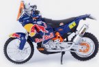 1:18 Scale Bburago RALLY Diecast KTM 450 Motorcycle Model