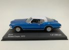 1:43 Whitebox Blue 1972 Diecast Buick Riviera Coupe Model