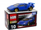 1:61 Scale Blue NO.10 Diecast Lamborghini Countach LP500S Toy