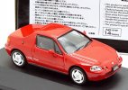 1:43 Scale Red Diecast 1992 Honda CR-X Delsol Model