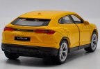 Yellow Kids 1:36 Scale Welly Diecast Lamborghini Urus SUV Toy