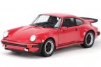 Red / White Welly 1:24 1974 Diecast Porsche 911 Turbo Model