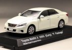 1:43 Scale White Kyosho Diecast Toyota MARK X 250G Model