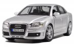 Red / Silver / White / Blue 1:24 Bburago Diecast Audi RS4 Model