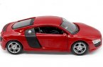 Red / Blue 1:24 Scale Maisto Diecast Audi R8 Model