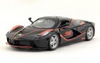 Kids 1:32 Scale Orange / Black / Red Diecast Ferrari FXX K Toy