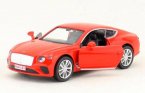 Kids 1:36 Scale Red / Blue Diecast Bentley Continental GT Toy