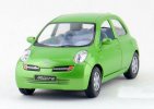 Red / Green / Silver / Orange Kids Diecast Nissan Micra Toy