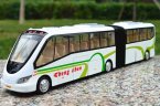 Green / Sky Blue / Deep Blue Kids Die-Cast City Articulated Bus