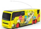 Kids Plastics Yellow Super Functions R/C Tour Bus Toy
