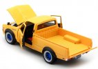 Yellow 1:24 Maisto Diecast 1973 Datsun 620 Pickup Truck Model