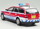 1:24 Scale Welly White-Red VW Passat Hong Kong Police Car Model