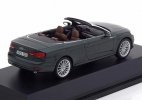 Silver /White /Green 1:43 Diecast 2017 Audi A5 Cabriolet Model