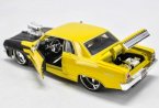 Maisto Yellow-Black Diecast 1965 Chevrolet Malibu SS Model