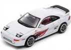 White 1:64 Scale Diecast Toyota MR-2 Model