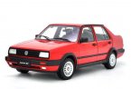 Red / White 1:18 Scale Diecast VW Jetta GT Model