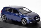 Yellow / Silver / Blue 1:43 NOREV Diecast 2020 VW Golf 8 Model