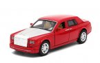 1:32 Scale Kids Red / Blue Diecast Rolls-Royce Phantom Toy