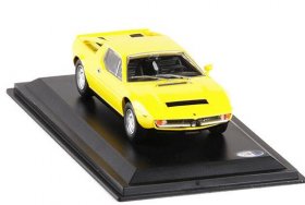 1:43 Scale Yellow Diecast Maserati Merak 3000 SS Model