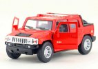 Black / Red / Blue / Yellow Kids Diecast Hummer H2 Pickup Toy