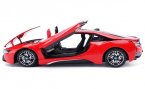 Black / Red / Blue / White 1:24 Rastar Diecast BMW I8 Model