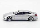 1:43 Scale Kids Silver Diecast BMW M6 Gran Coupe Car Toy