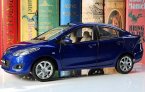 1:18 Scale Red /Blue /Gray /Light Blue Diecast Mazda 2 Model