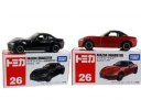 Red / Black 1:57 Scale Kids NO.26 Diecast Mazda Roadster Toy