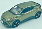 White / Silver 1:30 Diecast Toyota C-HR Model